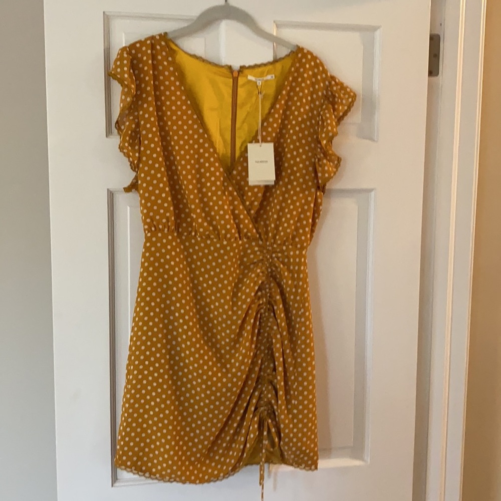 Tularosa dress polka dot M new with tags